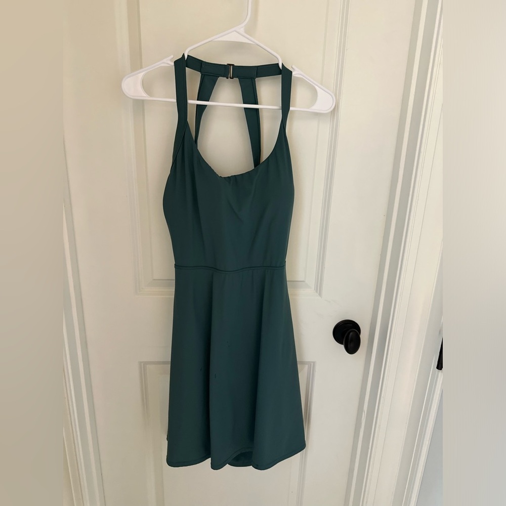 Women’s Halara Backless Twisted Flare Dance Active Dress